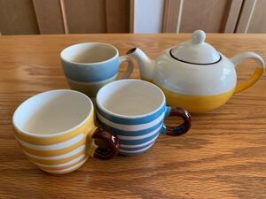 ティーポット&カップ 紅茶 コーヒー 煎茶