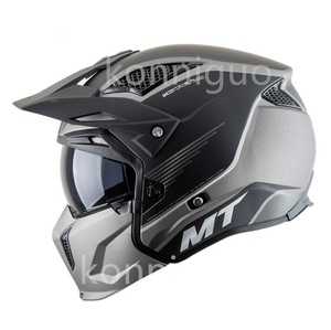 送料無料特別デザインフアッションMT男性レトロ ヘルメット取り外し可能なハーフヘルメットフルヘルメットハーレーオートバイヘルメットyy5