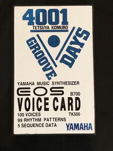 【即決・送料込み】YAMAHA EOS B700 VOICE CARD TK500 4001 DAYS GROOVE