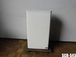 中古厨房 サンヨー 業務用 小型 冷凍ストッカー 冷凍庫 フリーザー SCR-S45 100V 43L スライド扉 W540×D320×H860mm