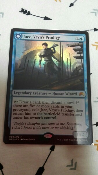MTG ヴリンの神童、ジェイス ORI 英語版 初版 Foil