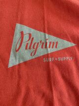 Pilgrim Surf+Supply Team Tee ピルグリムサーフサプライ BEAMS サーフ サタデーズサーフ アーバンサーフ Tシャツ オレンジ_画像3