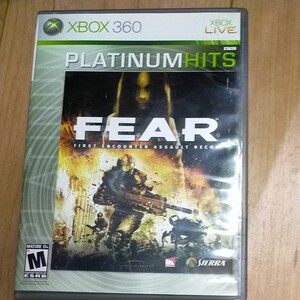 XBOX360 FEAR 北米版 中古品