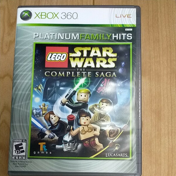 XBOX360 LEGOスターウォーズ　コンプリートサーガ　北米版