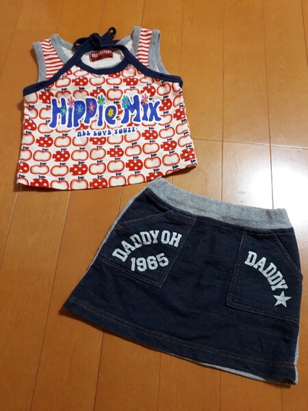 女の子夏服90センチ
