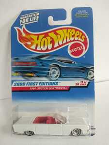 1999Hot Wheels ホットウィール 1964リンカーンコンチネンタル