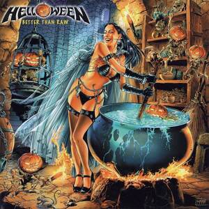 ◆◆HELLOWEEN◆BETTER THAN RAW 国内盤 98年作 ハロウィン ベター・ザン・ロウ ステッカー付 即決 送料込◆◆