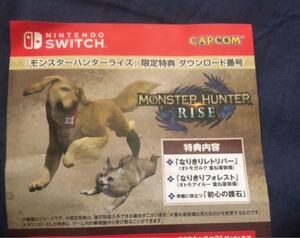 モンスターハンターライズ限定特典