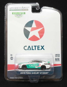 1/64 グリーンライト 2019 Ford Shelby GT350R - Caltex Racing シェルビー ●