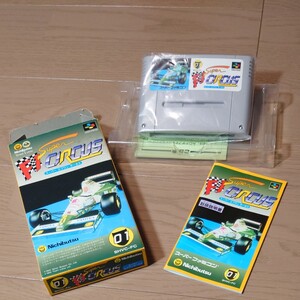 スーパーF1サーカス スーパーファミコン ソフト SFC 任天堂 説明書 箱付き