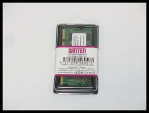 *WINTEN PC-3200 CL3 200PIN SO DIMM/512MB Note PC for memory unused goods *2D137