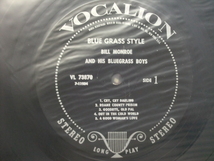 ＊【LP】BILL MONROE／HIS BLUE GRASS BOYS（VL73870）（輸入盤）_画像5