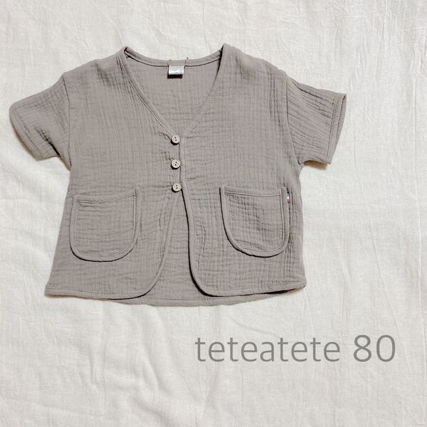 teteatete テータテート キッズ 半袖 春夏秋 80センチ 新品 タグ付き 韓国服風