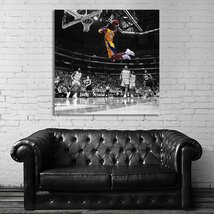 コービー・ブライアント 特大 ポスター 100x100cm NBA レイカーズ 写真 アート 雑貨 グッズ 絵 フォトインテリア 大 Kobe Bryant 12_画像1