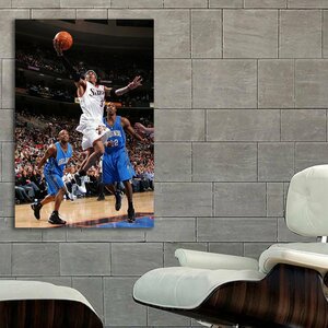 アレン・アイバーソン 特大 ポスター 150x100cm シクサーズ 76ers NBA 写真 アート おしゃれ 雑貨 海外 グッズ 絵 フォト 大 Iverson 6