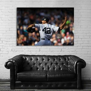 マリアノ・リベラ 特大 ポスター 150x100cm ヤンキース ニューヨーク MLB 写真 アート おしゃれ 雑貨 海外 グッズ 絵 フォト 大 Rivera 3