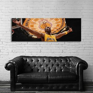 コービー・ブライアント 特大 ポスター 150x50cm NBA レイカーズ 写真 アート 雑貨 グッズ 絵 フォトインテリア 大 Kobe Bryant 7