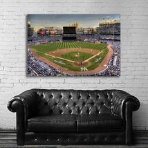 ヤンキースタジアム 特大 ポスター 約150x100cm MLB ニューヨーク ヤンキース メジャー 海外 インテリア グッズ 絵 雑貨 写真 大 3_画像1