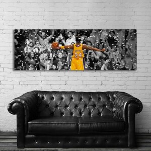 コービー・ブライアント 特大 ポスター 150x50cm NBA レイカーズ 写真 アート 雑貨 グッズ 絵 フォトインテリア 大 Kobe Bryant 1