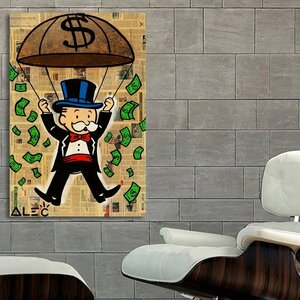 Monopoly モノポリー 特大 ポスター 150x100cm ボードゲーム マネー ビットコイン 海外 アート インテリア グッズ 絵 雑貨 おしゃれ 大 2