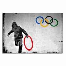 Banksy バンクシー 特大 ポスター 150x100cm 海外 アート インテリア 雑貨 グッズ 絵 フォト グラフィティ おしゃれ 大 15_画像3
