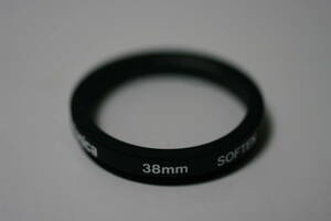 003【小径レンズフィルター】SOFTEN / 装着径：38.0mm / 日本製 / クリックポスト