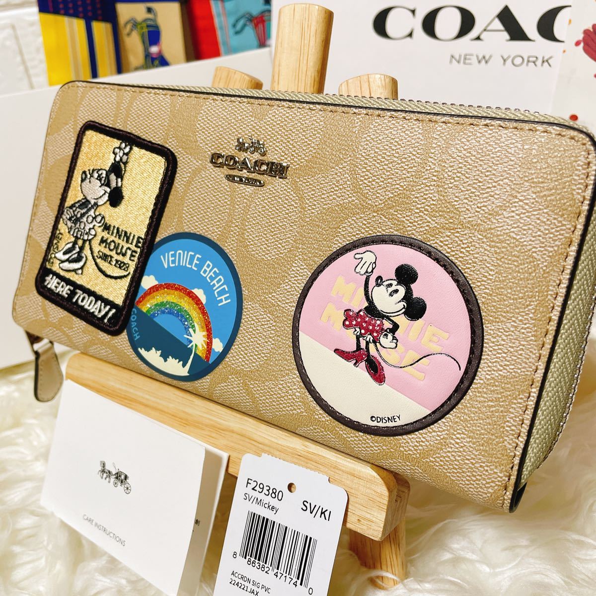 爆売り Coach コーチ 限定品 大人気 コーチ ディズニーコラボ長財布 可愛い 未使用 希少 長財布 Www Comisariatolosandes Com
