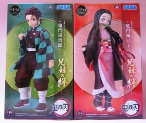 [最終出品]鬼滅の刃 スーパープレミアムフィギュア 兄妹の絆　“竈門炭治郎”&　“竈門禰豆子”