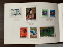 希少 未使用 昭和レトロ POSTAGE STAMPS OF JAPAN 1969-70 日本郵便 切手 コレクション マニア 保管品_画像4