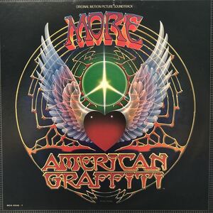 L 2LP 二枚組 OST More モア American Graffiti 見開きジャケット レコード 5点以上落札で送料無料