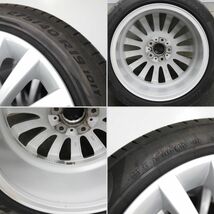 [B-14]BMW F02 LCI 後期 8.5J×19 +25 9.5J×19 +39 245/45R19 275/40R19 RFT タイヤホイール F01 750Li YE44 中古_画像7