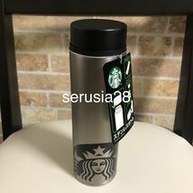 スターバックス ステンレスボトルシルバー 480ml ステンレス タンブラー シルバー サイレン 水筒 ボトル スタバSTARBUCKS_画像1