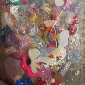 デコパーツ キラキラ ランダム まとめ売り 25個