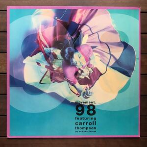 【r&b】Movement 98 Featuring Carroll Thompson / Joy And Heartbreak［12inch］オリジナル盤《3-1-079 9595》