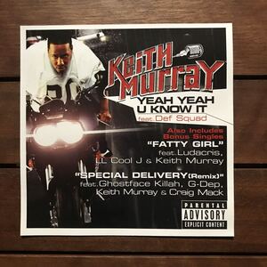 【r&b】Keith Murray / Yeah Yeah U Know It［CDs］《10b014 9595》