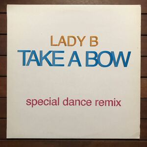 ★【r&b】Lady B / Take A Bow［12inch］オリジナル盤《3-1-31 9595》