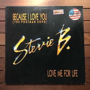 【r&b】Stevie B. / Because I Love You (The Postman Song)［12inch］オリジナル盤《1-1 9595》