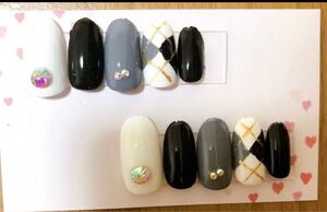 nail ネイルチップ ミディアムオーバル