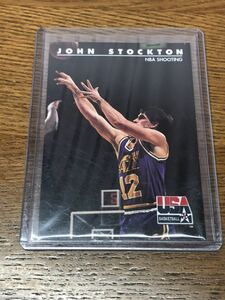 1992 SkyBox USA Utah Jazz Basketball Card #89 John Stockton/NBA Shooting