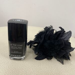 美品 CHANEL ル トップコート タンテ ブラック メタモーフォシス