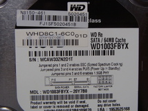 ◆WD RE4 / WD1003FBYX 1TB SATA300/7.2K/64M/NEC◆ ④ (IH742S)_画像4