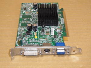 ◆ATI RADEON X300 SE 128M DVI/VGA+TV PCI-E/DELL ファンレス◆(V0261)