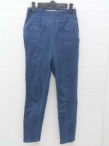 ◇ sly jeans ハイウエスト ジーンズ デニム パンツ 1 インディゴ * 1002799732550