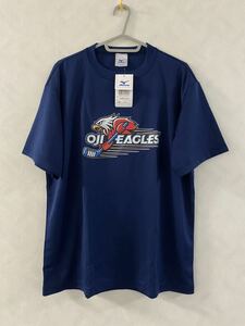  new goods .. Eagle s T-shirt size XL.. kun OJI EAGLES red Eagle s Hokkaido Asia Lee g ice hockey Mizuno 