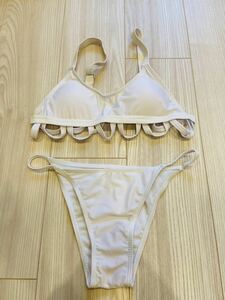  imported car new goods unused pad attaching swimsuit bikini white S