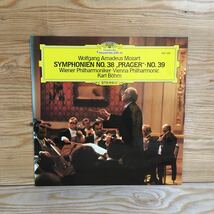 Y7FK2-210727 レア［LP レコード MOZART SYMPHONIEN NO.38 &39 KARL BOHM 2531 206 STEREO 33］モーツァルト_画像1