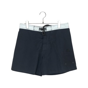 ★EMPORIO ARMANI エンポリオアルマーニ★メンズ スイムショーツ 水着 ナイロン ハーフパンツ ボードショーツ グレー系 size M 管:B:07