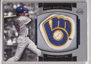 2003 SWEET SPOT CLASSIC souvenir logo patch #P-RY1 Robin Yount