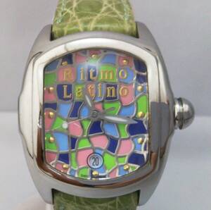 Ritmo Latinoリトモラティーノ 腕時計 グリーン クォーツ 店舗受取可