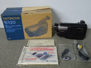 未使用 長期保管 HITACHI VM-E120 8ミリ ビデオカメラ 日立 希少 レア